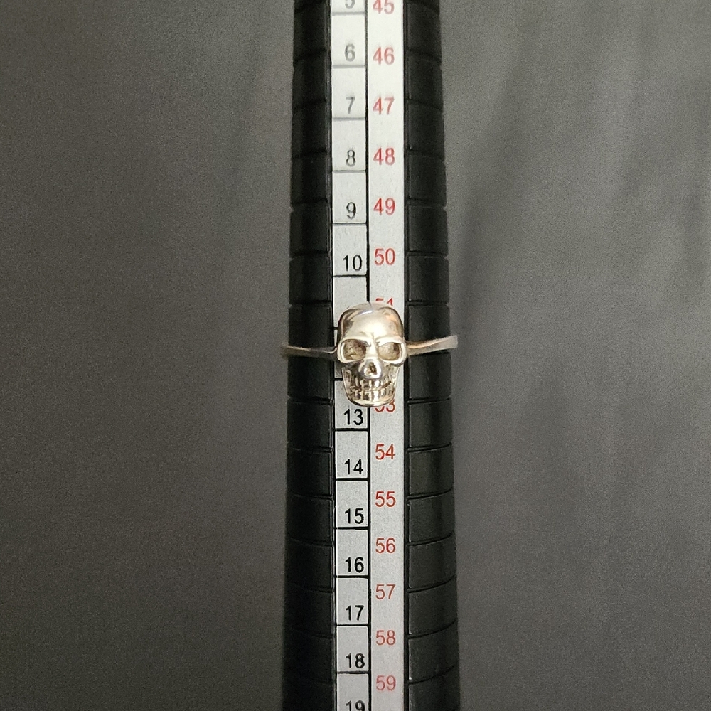 Sterling Silver Skull Ring